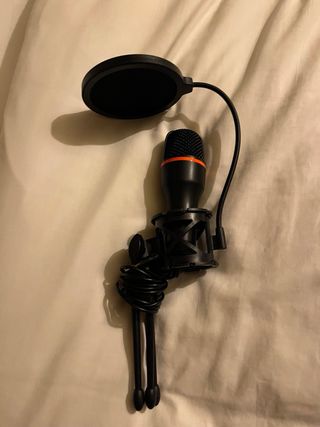 Micrófono Gaming con Filtro Anti-Pop