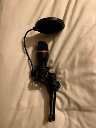 Micrófono Gaming con Filtro Anti-Pop