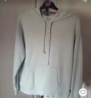 Sudadera Levis Azul Mujer Talla S