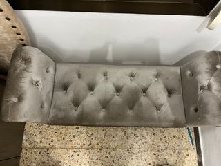 Banco terciopelo madera