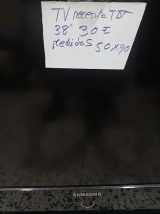 TV Toshiba 38 necesita TDT 30€
