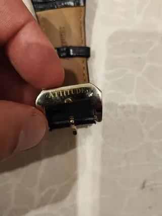 Reloj Automático ATTITUDE Negro/Dorado