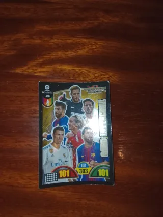 Tarjeta Adrenalyn XL 2017-18 LaLiga Santander