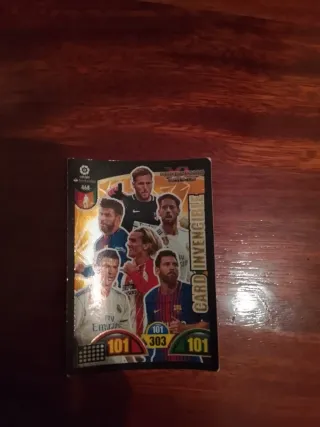 Tarjeta Adrenalyn XL 2017-18 LaLiga Santander