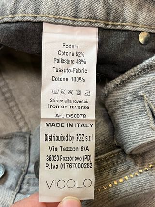 Minigonna Vicolo XL con strass