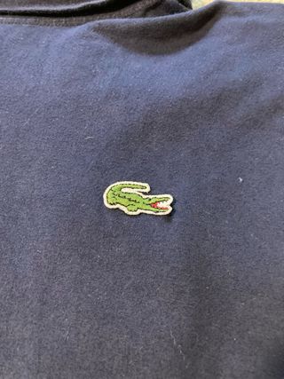 Camiseta Lacoste cuello alto azul