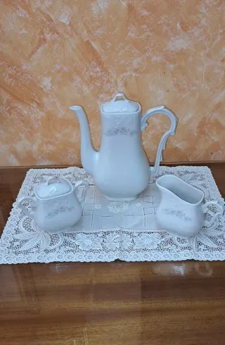 Juego de café Vista Alegre porcelana