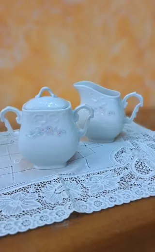 Juego de café Vista Alegre porcelana