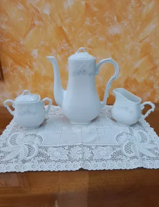Juego de café Vista Alegre porcelana