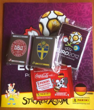 Colección sin pegar Euro 2012 - Versión Alemana