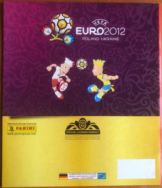 Colección sin pegar Euro 2012 - Versión Alemana