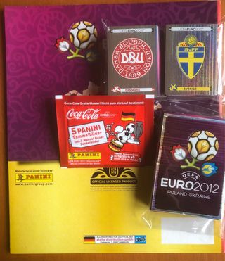 Colección sin pegar Euro 2012 - Versión Alemana