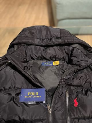 Abrigo Polo Ralph Lauren Negro