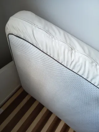 Cama infantil blanca 70x140