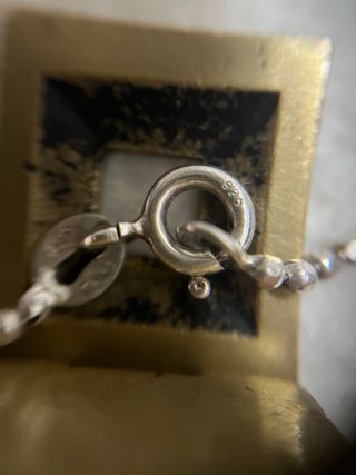 Cadena Plata 925 Diseño Bolitas