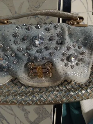 Bolso vaquero con pedrería