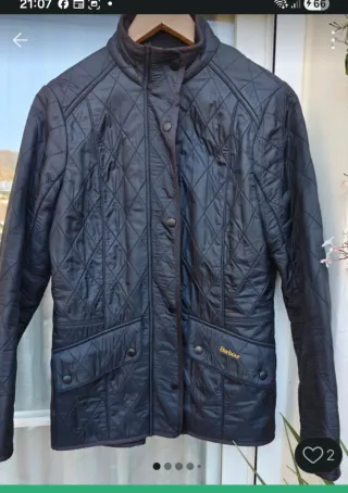 Cazadora Barbour entallada  con forro polar