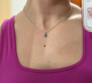 Colgante Pandora Corazón Azul