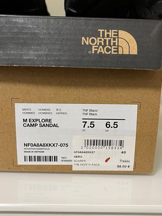 Sandali The North Face Nere Tg 40