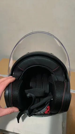 Casco Jet Talla S Negro Nuevo