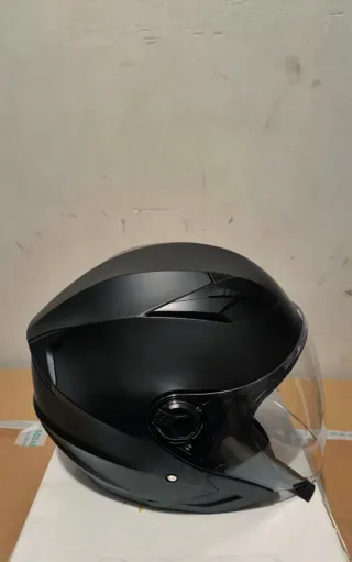 Casco Jet Talla S Negro Nuevo