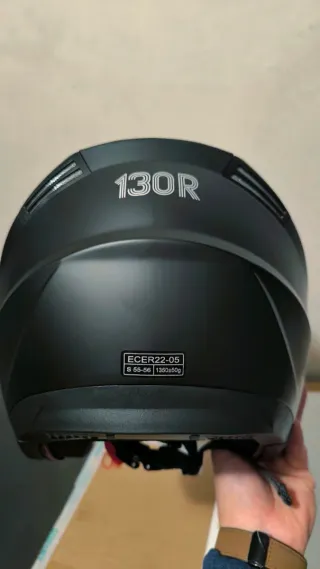 Casco Jet Talla S Negro Nuevo