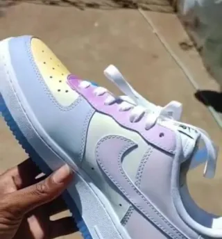 Nike Air Force 1 Blancas Flores