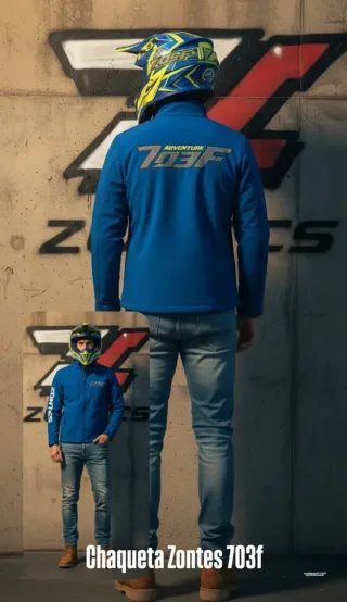 Chaqueta Softshell CFMOTO 800MT Fluor