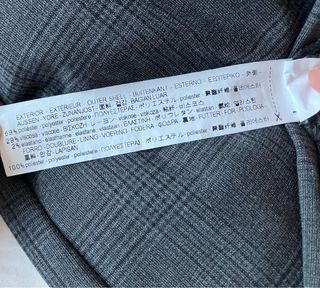 Pantalón cuadros príncipe de Gales gris