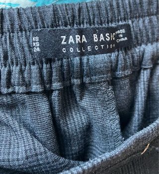 Pantalón cuadros príncipe de Gales gris