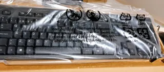 Teclado HP 125 Wired + 2 Ratones + Alfombrilla