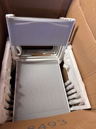 Conjunto mesa y 6 sillas jardín