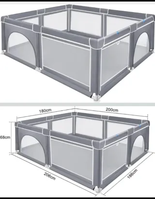 Parque infantil 200x180x68cm