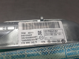 AIRBAG CORTINA DELANTERO DERECHO VOLKSWAGEN TOURA