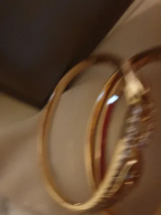 Joyero con joyas chapadas en oro 18k