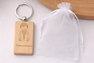 Llaveros personalizados de Comunión.