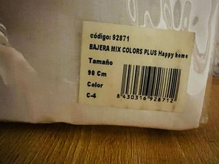 Sábana bajera Mix Colors Algodón/Poliéster