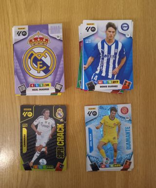 90 CARTAS ADRENALYN XL 25-26 SIN REPETIR NINGUNA.