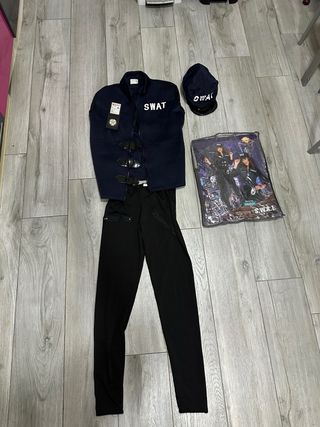 Disfraz Carnaval Policía Mujer Talla L