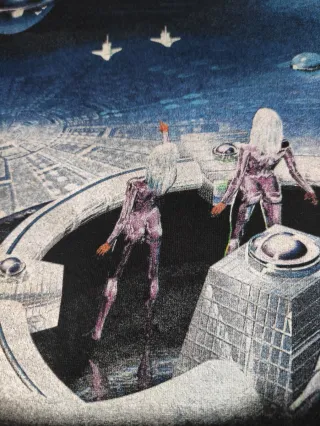 Crystal Ball T Shirt Vintage 2002 Hard Rock Metal