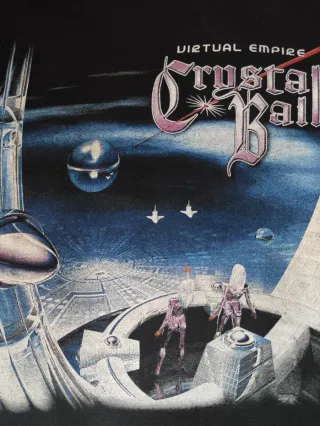 Crystal Ball T Shirt Vintage 2002 Hard Rock Metal