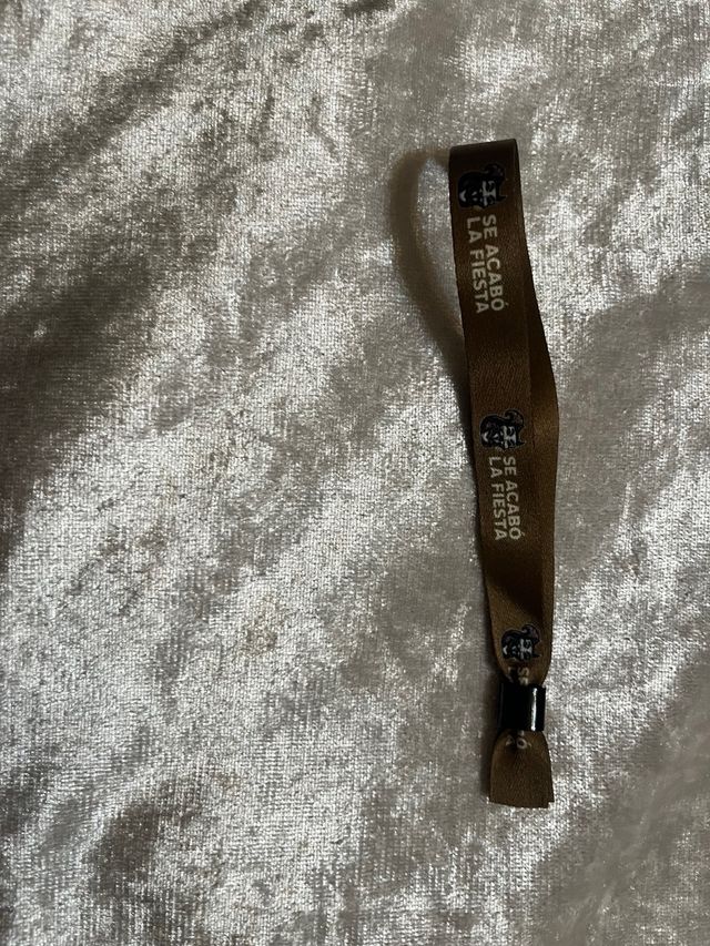 Pulsera Se Acabó La Fiesta