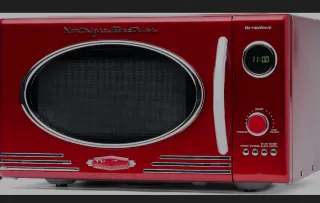 Microondas Rojo Vintage 0.9 cu ft