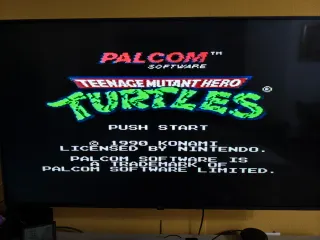 Teenage Mutant Hero Turtles NES Nintendo