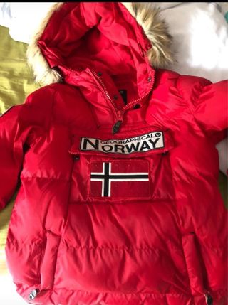 Cazadora Geographical Norway Roja
