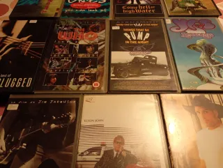 Lote 14 VHS Rock U2 Pink Floyd Deep Purple