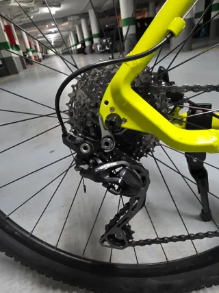 Bicicleta Montaña Amarilla