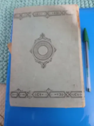 Libro antiguo. Del año1893 .