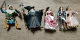 ❤️ Muñeco medieval goma pvc ✨figura schleich