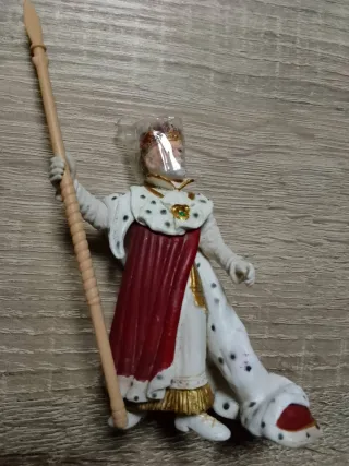 ❤️ Muñeco medieval goma pvc ✨figura schleich